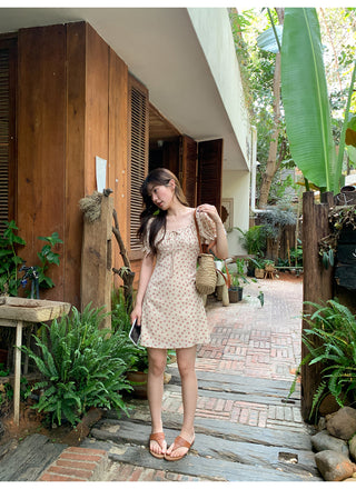Floral tea dress