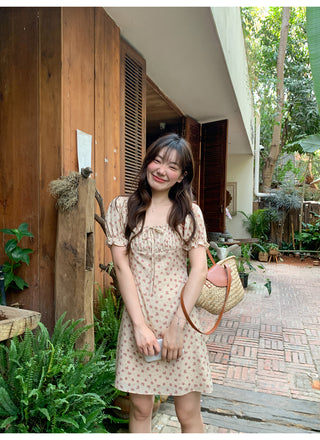 Floral tea dress