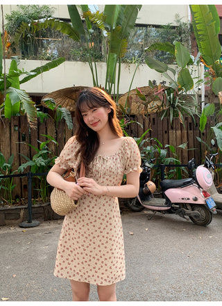 Floral tea dress