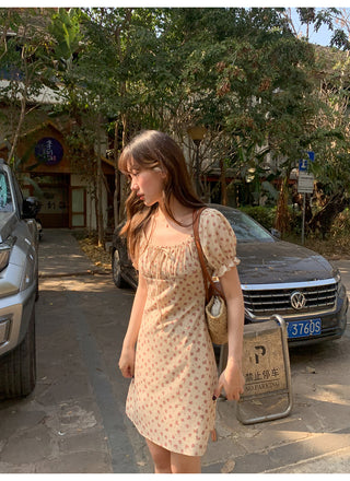 Floral tea dress