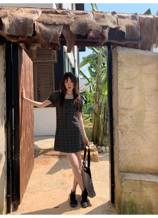 Floral tea dress