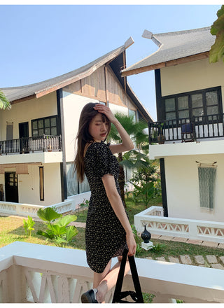 Floral tea dress