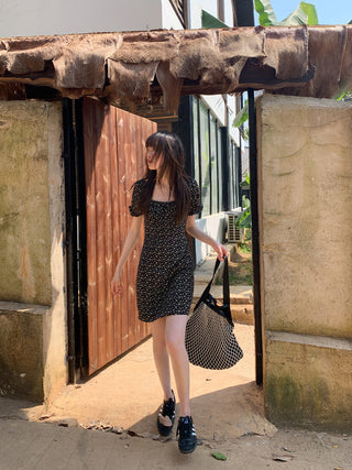 Floral tea dress