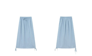 elastic lace skirt