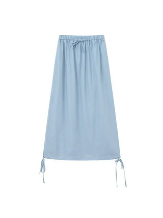 elastic lace skirt