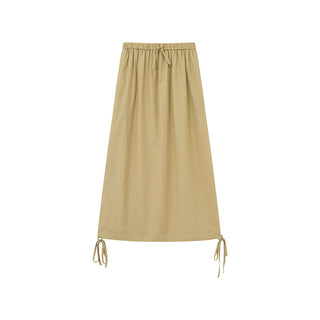 elastic lace skirt