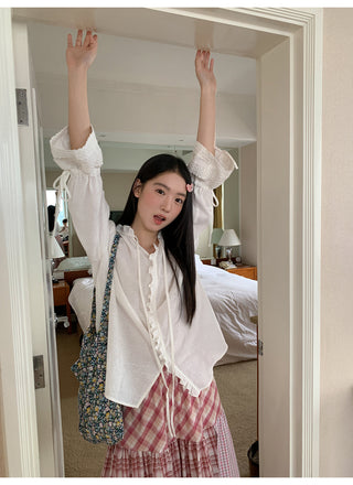 three plaid dress