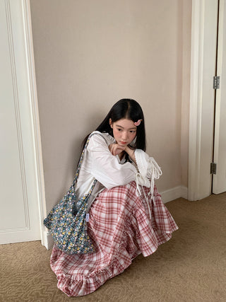 three plaid dress