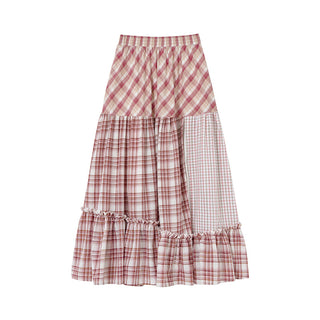 three plaid dress