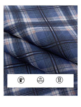 asymmetric plaid skirt 01