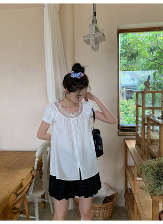 polka dot shirt