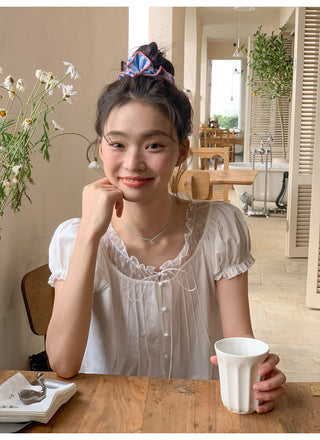 polka dot shirt
