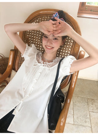 polka dot shirt