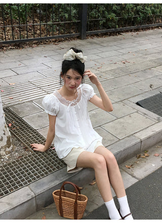polka dot shirt