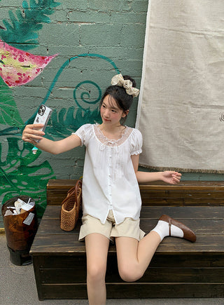 polka dot shirt