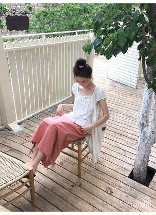 floral patch shirt