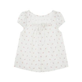 floral patch shirt