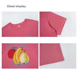 fruit print tee