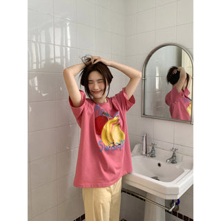 fruit print tee