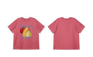 fruit print tee