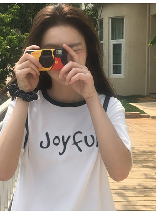 rib letter tee