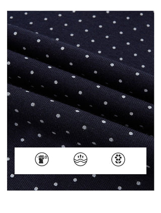 polka dot polo