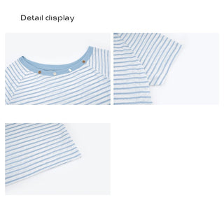 off-shoulder stripe