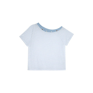 off-shoulder stripe