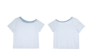 off-shoulder stripe