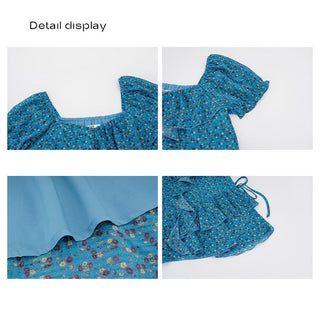 asymmetric floral shirt