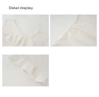 layered ruffle top