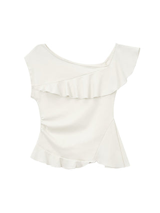 layered ruffle top