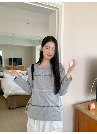 gray embroidered vest