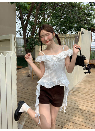 white off-shoulder