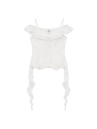 white off-shoulder