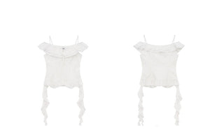 white off-shoulder