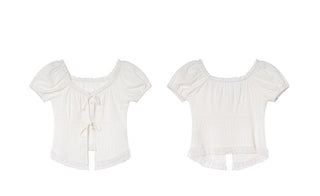 lace short sleeve