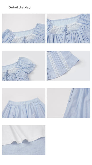 lace skirt set
