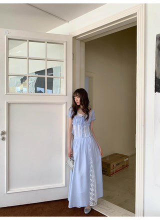 lace skirt set