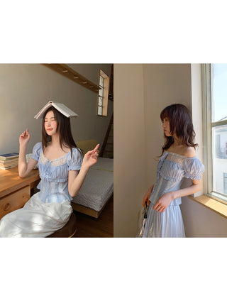 lace skirt set