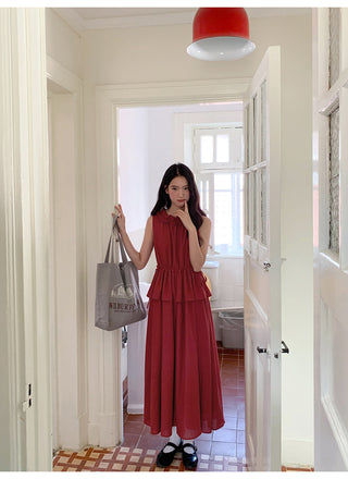 red lace dress