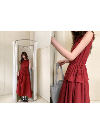 red lace dress