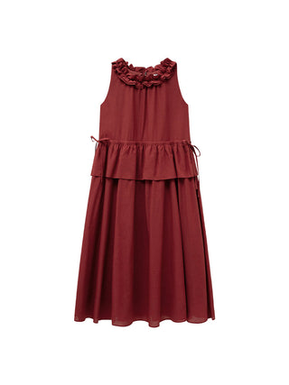 red lace dress