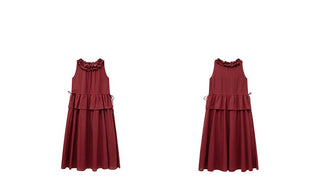 red lace dress