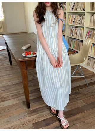 flower halter dress
