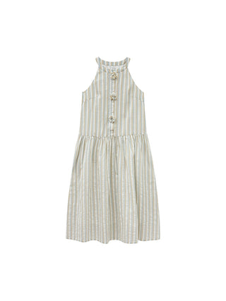 flower halter dress
