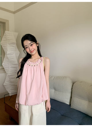 shell lace vest