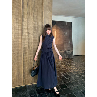 stand collar vest