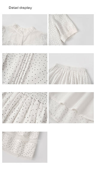 polka dot set