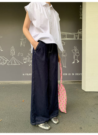 loose straight jeans